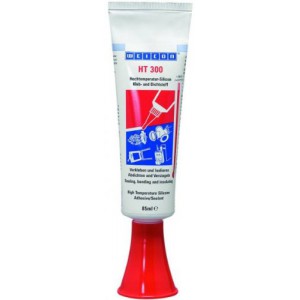 Weicon Silikonas HT300, raudonas -60+300C, 85ml