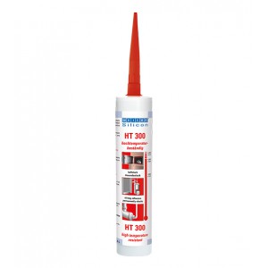 Weicon Silikonas HT300, raudonas -60+300C, 310ml