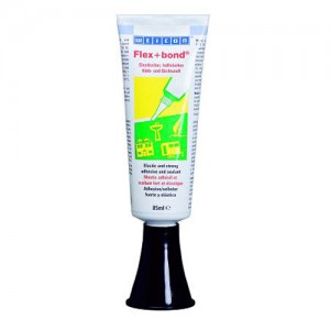 Weicon Flex +bond, sandar-klijai,juodas, 85ml