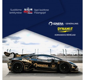 UAB „IGNEROS" komanda kartu su „IGNERA and Bio-Circle by Dynamit", „AURUM 1006 km" lenktynėse.