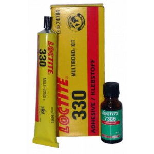 Loctite klijai 330,50ml su aktyv. 7386, 18ml