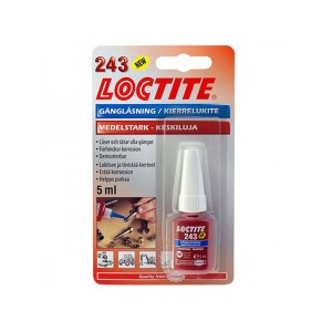 Loctite vidut.stiprumo varžtų fiksatorius 243 5ml