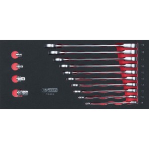 Raktų Gear+ kompl. 14 vnt. 1/3 įdėklas