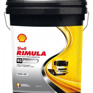 Shell Rimula R3 X 15W-40 alyva, 20Ltr.