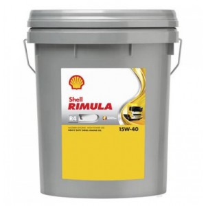 Shell Rimula R4 L 15W-40 alyva, 20Ltr.