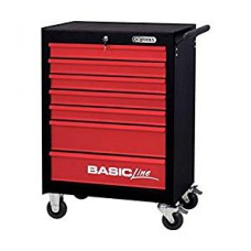 Vežimėlis įrankaims Basic line 7 stalčių