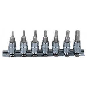 1/4 TX galvučių rinkinys T10-T40