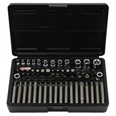 1/4''-1/2'' TX galvučių ir bit rink. 57 vnt.