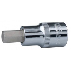 1/2'' šešiak. galvutė su bumbuliuku 8 mm