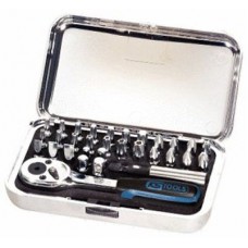 1/4'' Bit rinkinys Chrome plus 31 vnt.