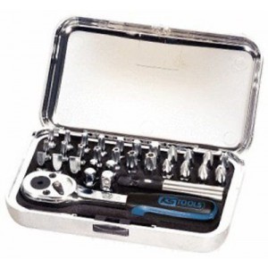 1/4'' Bit rinkinys Chrome plus 31 vnt.