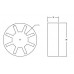 Intarpas QF50 RED INSERT
