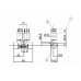 Skirstytuvas  2x0.1, compress M8x1