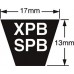 Diržas XPB 4250