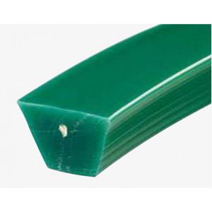 Diržas V-DEL/FLEX Aramid 13X8 mm žalias (H15GAR13)