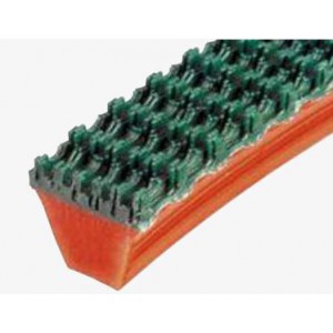 Diržas V-DEL/FLEX 13X8 mm raudonas Supergrip