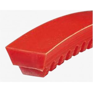 Diržas V-DEL/FLEX 17X11 mm raudonas (DFVRCR17)