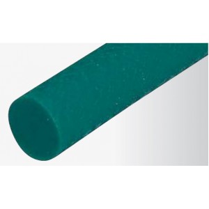 Diržas POLY/FLEX  6,0 mm  žalias šiurkštus