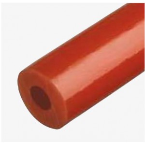 Diržas RR 5X2 mm raudonas tuščiaviduris (DFVR8)