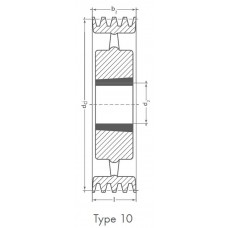 Skriemulys SPC 710-10 (5050)